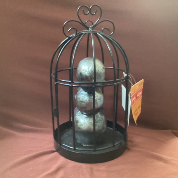 Halloween Spooky Village Lighted Cage Decor New  9” - Picture 7 of 8